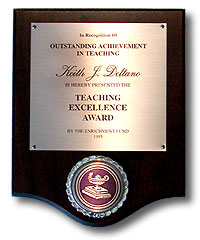 teaching excellence award